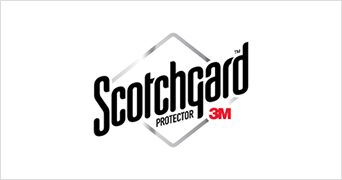 A white background with the words scotchgard protector 3 m